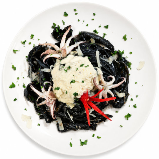 Linguine al Nero di Seppia